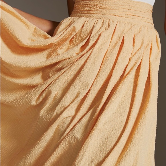 NWT Anthropologie Sunday in Brooklyn Gingham Textured Skirt- M - Picture 2 of 4